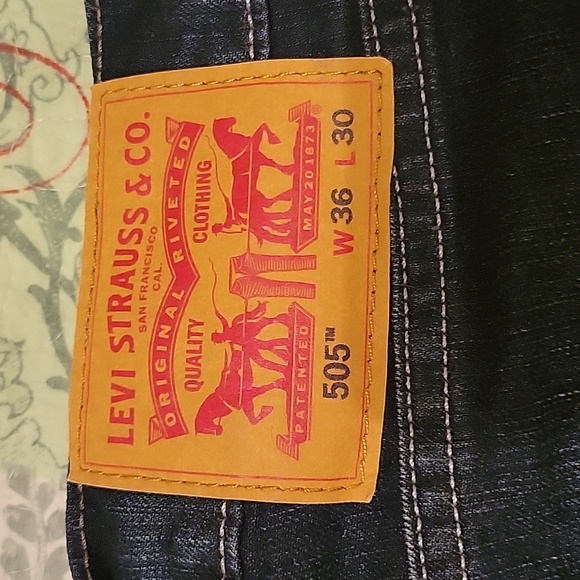 Mens Levi 595 Jeans - Picture 1 of 3